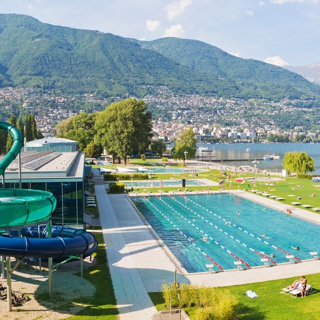 Lungolago Locarno Muralto Switzerland Beach Guide Info Photos 